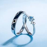 Dream Planet Couple Rings Fashion Personality Rings Men and Women Rings