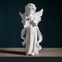 White angel ornament sculpture