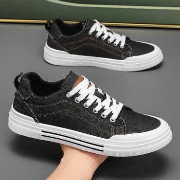 Men's Canvas Shoes Fashion Breathable Casual Sneakers