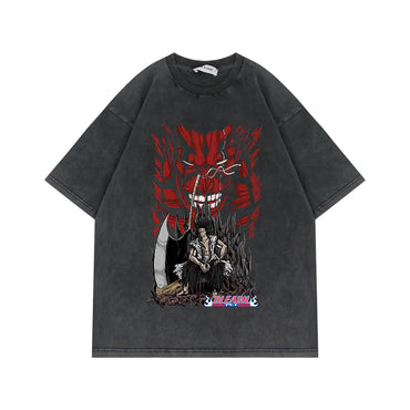280g Vintage Anime Oversized Cotton T-Shirt