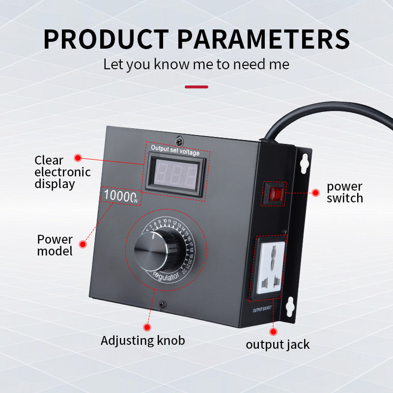 Electronic Motor Electric Drill Speed Controller Electric Furnace Thermolator