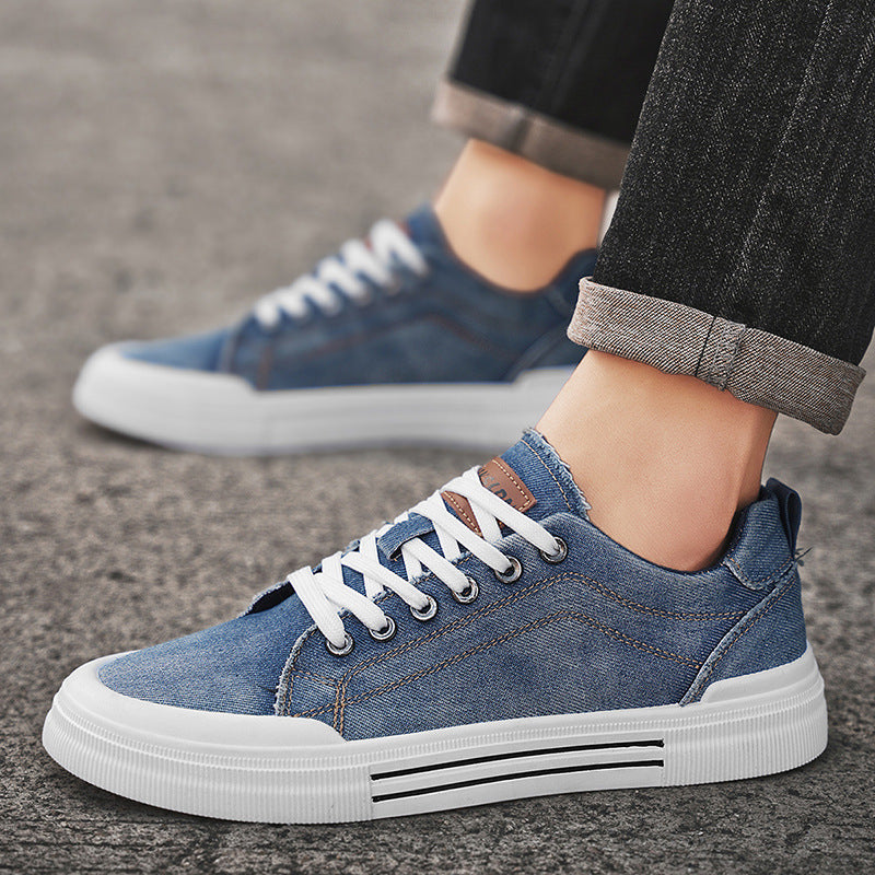 Men's Canvas Shoes Fashion Breathable Casual Sneakers